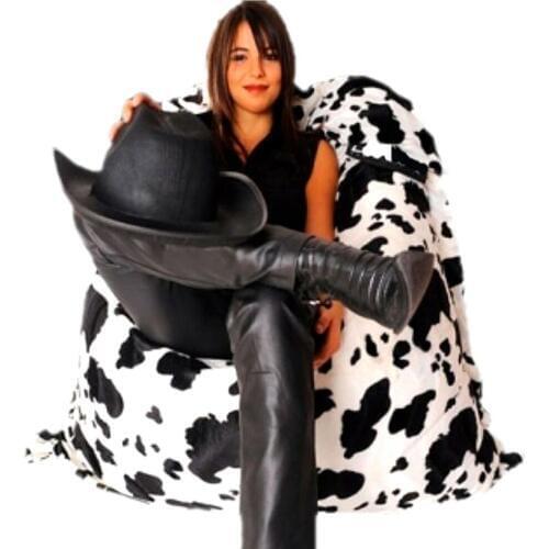 LEVMOON Beanbag Sofa Seat zac Shell Comfort Bean Bag Bed Cover Without Filler Micro-velvet Indoor Beanbag Lounge Chair