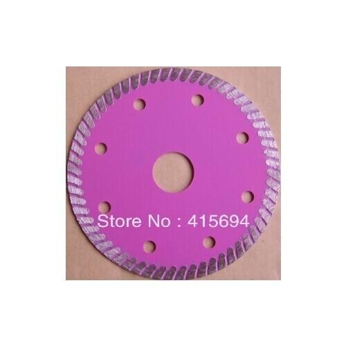 105X7X22.23-15.88mm hot pressed super thin turbo diamond saw blade for tiles, ceramic,granite,marble,bricks and concrete