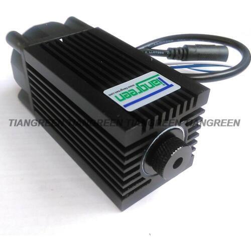 High power 450nm 2500mW 24V TTL Adjustable Focus Blue Module DIY