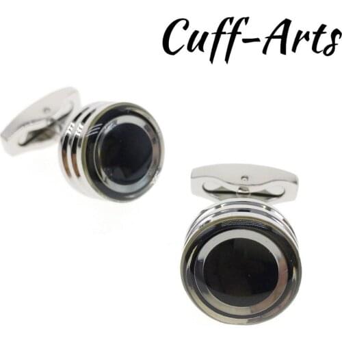 Cufflinks Tie Clips Cufflinks For Mens 1 Pair Round Glass Men Jewelry Vintage Gemelos Cuff Links 2018 Mens Cufflinks C20069