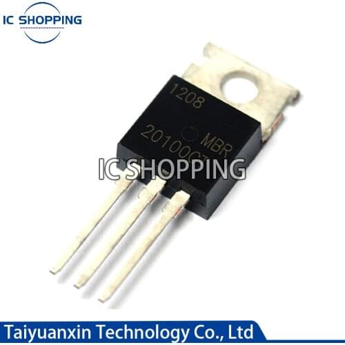 10~20PCS MBR20100CT TO-220 MBR20100 TO220 20100CT B20100G New Schottky Rectifier Diode IC Chipset