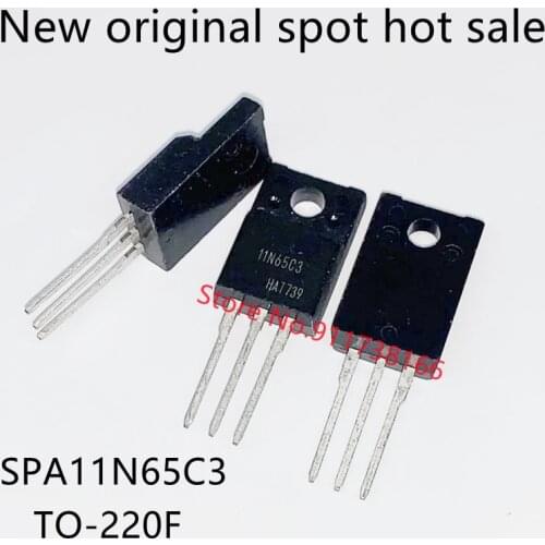 10PCS/LOT 11N65C3 SPA11N65C3 TO-220F 650V 11A New spot hot sale
