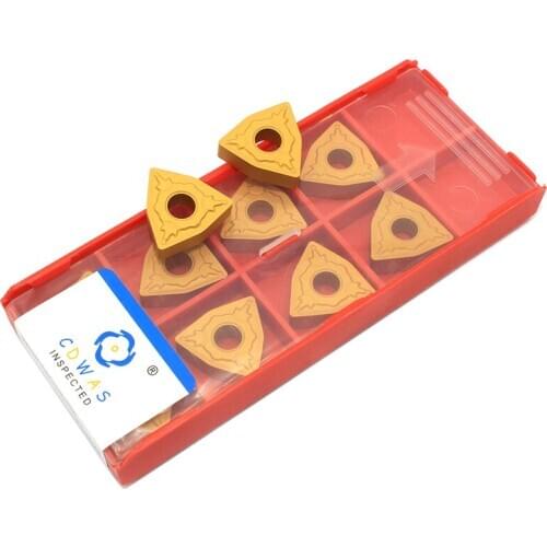 10PCS WNMG080408 PM PC4025 External Turning Tool WNMG 080408 High Quality Carbide Inserts CNC Lathe Cutter Tool For Steel