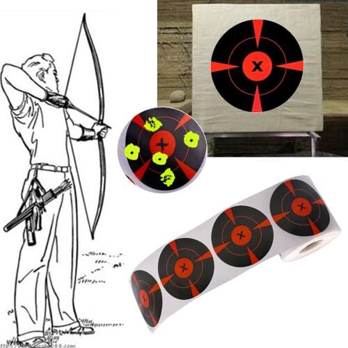 3/4inch Splatter Reactive Archery Shooting Paper Target Stickers Splash For Hunting Training Accessories