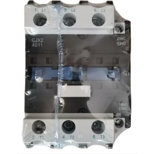 AC Contactor 40A 3 Phase 380V 220V 110V 36V 24V 50/60Hz Din Rail Mounted AC Contactor CJX2-4011