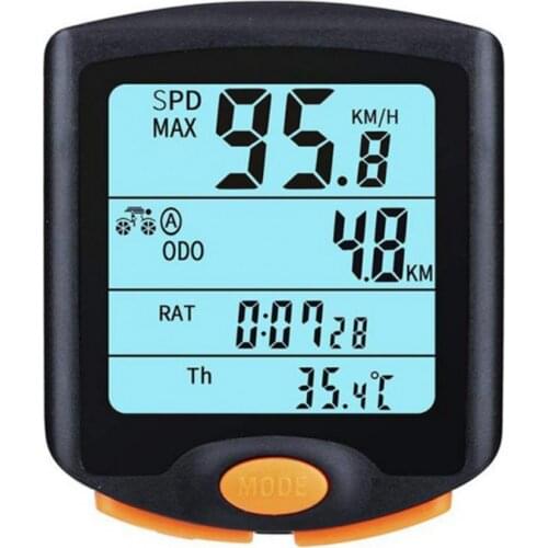50% Hot Sale Multifunctional Bike Wireless Computer Digital Sports Speedometer for Bicycle