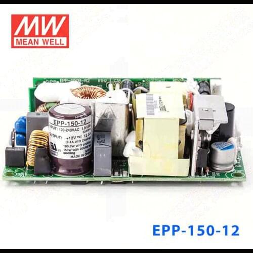 Friendly MEAN WELL 12Pack EPP-150-12 12V 8.4A meanwell EPP-150 12V 100.8W Single Output with PFC Function