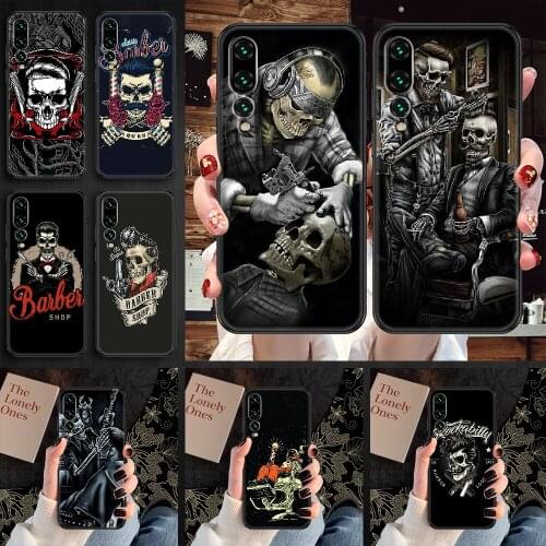 Barber shop Movie Phone case For Huawei P Mate P10 P20 P30 P40 10 20 Smart Z Pro Lite 2019 black painting cover art waterproof