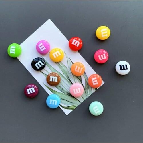 Home Refrigerators Decor Creative Colorful Candy Fridge Magnets Photo Wall Cute Souvenir Gifts Magnetic Sticker Stationery Toy