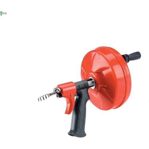 Toilet dredge sewer Dredging tool for toilet plunger electrical sewer pipe, household cleaning tool, without electric drill