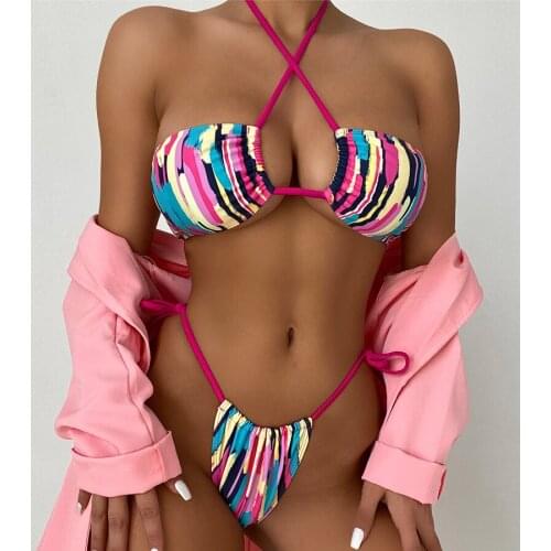 Полосатые купальники FSCboy China At AliExpress