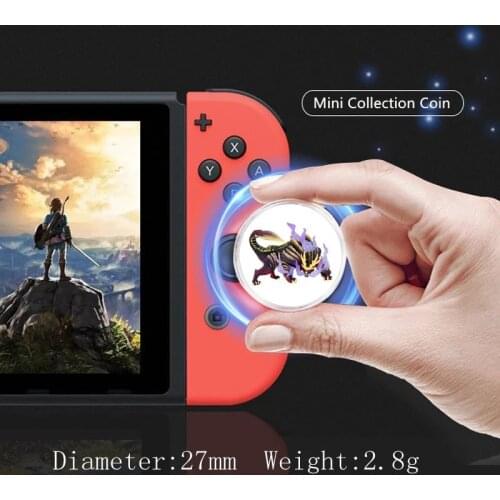 Monster Hunter Rise For NS Switch Game Amxxbo Card Tag NEW Data Collection Coin