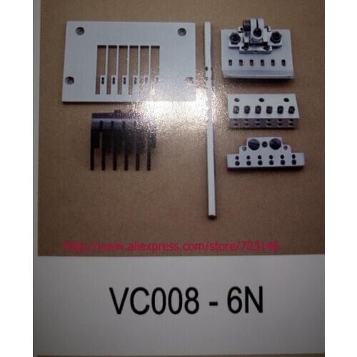 8 NEEDLE VC008-8N NEEDLE GAUGE SET NDUSTRIAL SEWING MACHINE PLATE FOR CANSAI JUKI SINGER