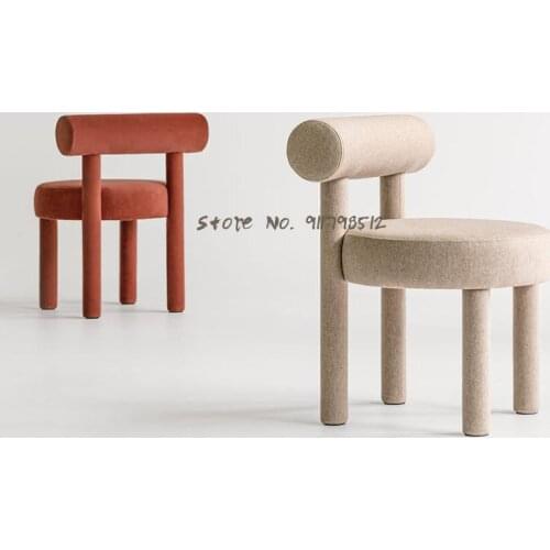 Nordic makeup chair modern minimalist home personality creative fashion dining chair net red photo chair designer light luxury