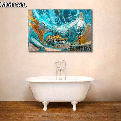 New Arrivals 5D Diamond Painting Full Square Diamond Mosaic Abstract Deluge Art Landscape Diamond Embroidery Cross Stitch GG5654