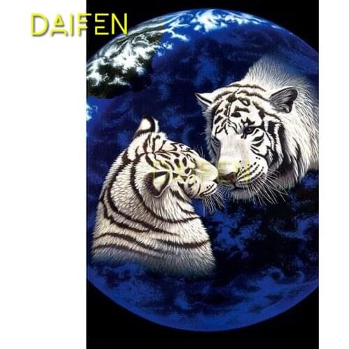 Full Round Diamond mosaic earth 5D DIY Diamond embroidery Cross stitch Full Square Diamond painting tigers