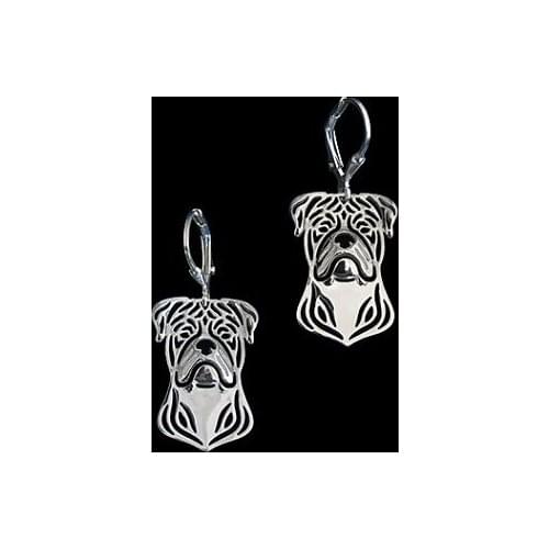 Drop Shipping-American Bulldog Earrings