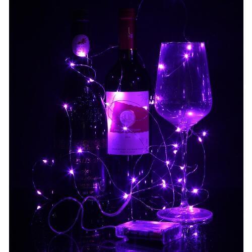 5M 50LED Fairy Lights Mini Copper Silver Wire String Light for Halloween Christmas Holiday Decoration Operated by 3AA Battery