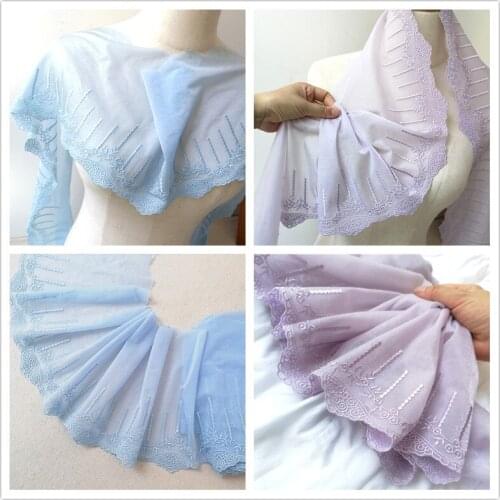 Doll Skirt Clothing Skirt Cuffs Folds Lace Widening And Lengthening Fabric Pleated Lace Accessories Decoration