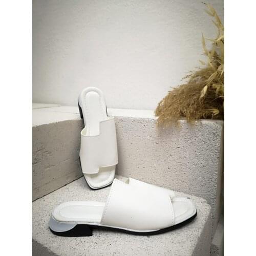 2021 Women Slippers Sandals New Model Soft Sole Luxury Summer High Quality Made in Turkey Pink Blue Red White Yellow Black