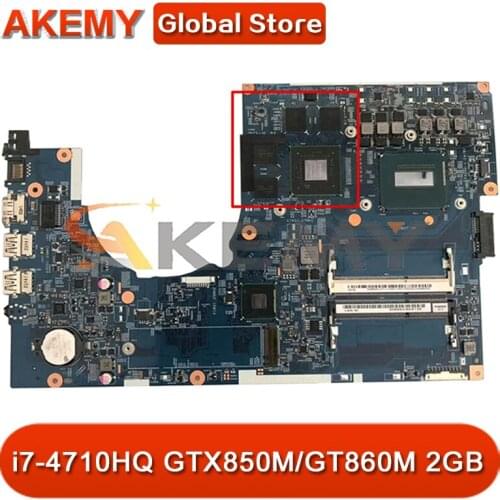 14204-1M 448.02G13.001M For Acer VN7-791 VN7-791G Laptop Motherboard With i7-4710HQ CPU GTX850M/GT860M 2GB-GPU 100% Fully Tested
