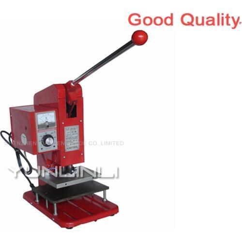 150*110mm Hot Foil Stamping Machines Mini Manual Operating Tipper Machine