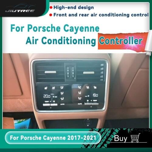 For Porsche Cayenne 2017-2021 Air conditioning controller Car Rear seat touch screen control Modification accessories