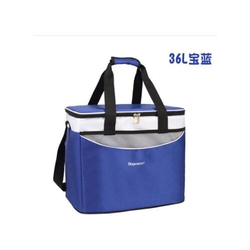 Large waterproof cooler bag picnic big box ice pack car fresh package insulation bag meal package insulated cool bag