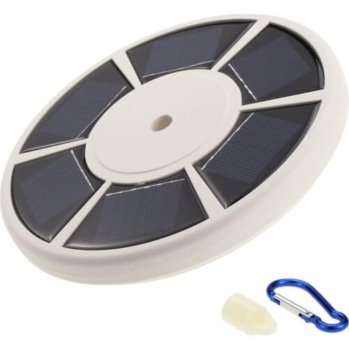 26 LEDs Solar Powered Flagpole Flag Pole Light Super Bright Water-resistant Downlight for Most 15-25ft Flag Pole Drop shipping