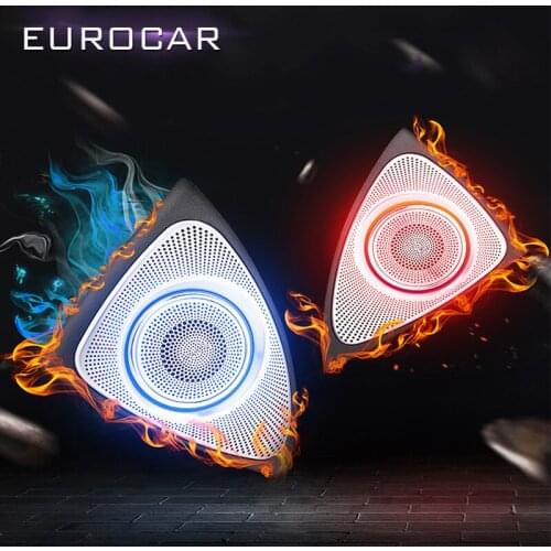 GLC X253 W205 C clas Led Ambient Light 3D Tweeter speaker for C class and GLC class air vents Ambient Lights 2013~2019y