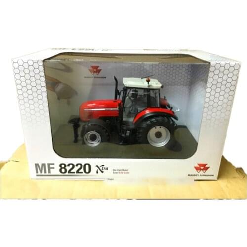 Massey Ferguson 5713 French Tractor Agricultural Vehicle Model Collection Diecast 1/32 Collection Display Gift Hot Toys