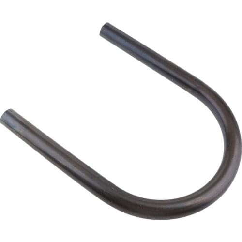 Motorcycle Retro Rear Seat Loop Frame Hoop Tracker End Flat (175mm)