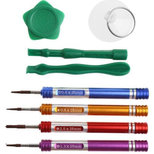 8-In-1 Magnetic Tip Screwdriver Kit for iPhone 7 7 Plus Opening Repair Tool Set