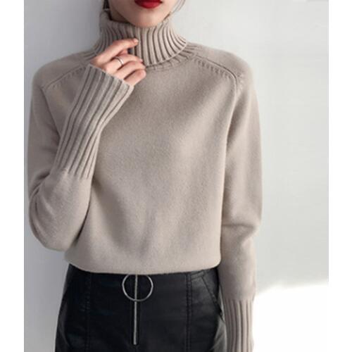 2019 new Thick Sweater Female Autumn Winter Cashmere Knitted Women Sweater And Pullover Female Tricot Jersey Jumper Pull Femme