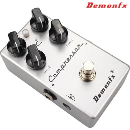 NEW High Quality CK 4-Knob Compressor Guitar Effect Pedal Compressor With True Bypass Demonfx