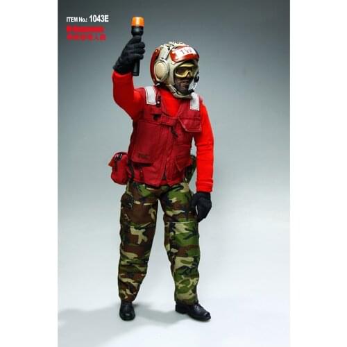 Veryhot 1/6 Scale Soldier Suit Vh 1043 Aircraft Carrier Ground Crew Clothing 12-inch Action Figure Clothing Set Gift Collection