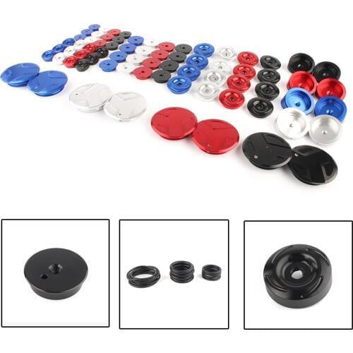 Motorcycle Frame End Cap Hole Plug Decor Cover Kit for BMW R 1200 GS ADV 2013 2014 2015 2016 2017- 2019 & R1250GS ADV 2018-2019