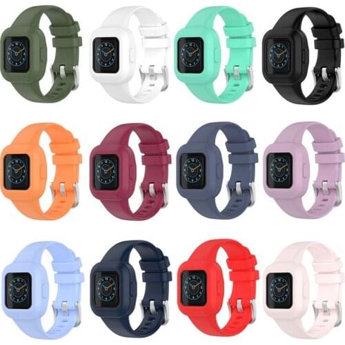 Silicone Wrist Strap For Garmin Fit JR3 Bracelet Wristband Replacement Watchband For GarminFit JR3 Children Watch Band Accessori