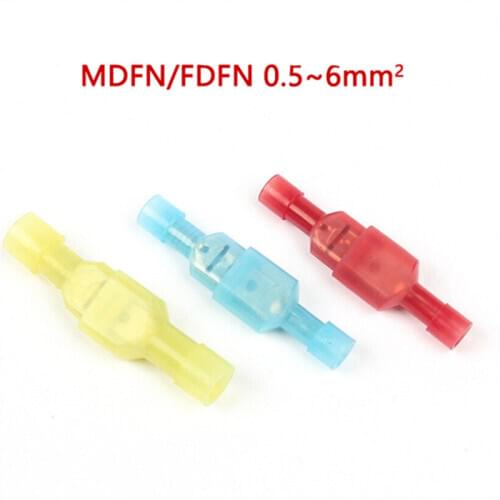 Wire Cable Connectors Nylon fully Insulated Spade Male & Female Electrical Crimp Terminals Kit Tool Set