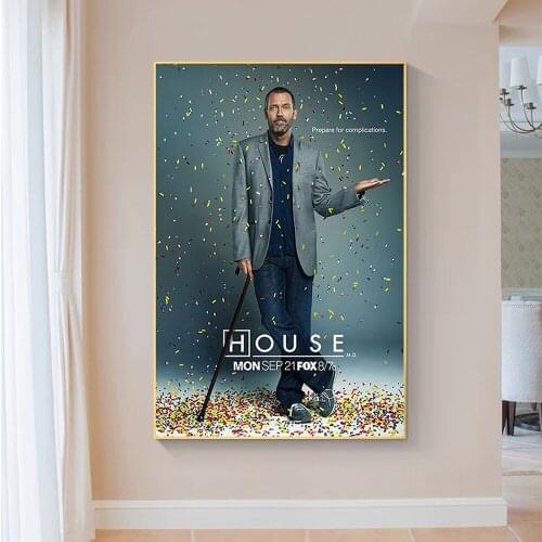 SP113 Silk Cloth Wall Poster House MD Colour Pills TV Show Art Home Decoration Gift