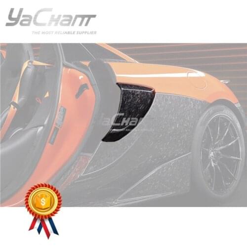 Car-Styling Carbon Fiber Forged Carbon Weave Side Quarter Panel Fit For 2018-2021 600LT OEM Style (Same for 540C570S Upgrade)
