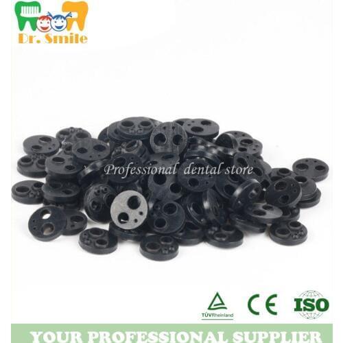 Dental Handpiece 4hole Gasket Handpiece Adhesive Pad High Temperature Sterilization 50pcs