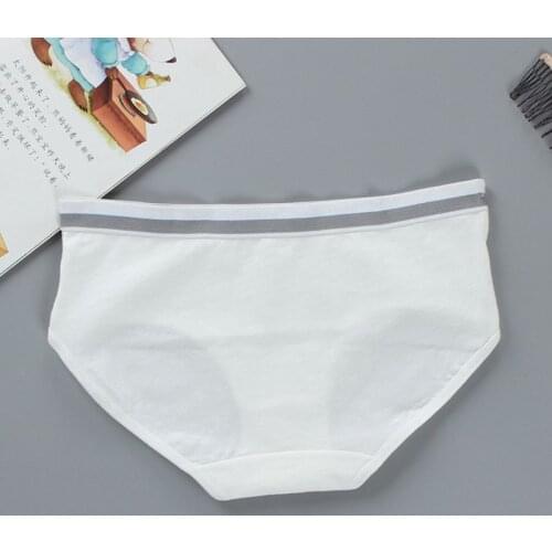 900C 5Pcs/Lot Girls Panties Cotton Underwear Underpants Teenage Kids Panties Children Short Briefs