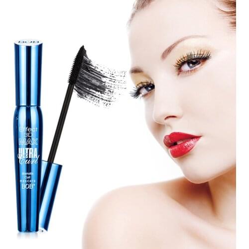 3D Fiber Lashes Rimel Mascara Makeup ink Gel Natural Fibers Waterproof Eyelash Mascara Curling Cosmetics Eye Makeup TSLM1