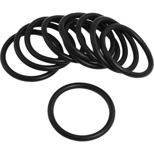 10 pcs O-ring / seal ring made of NBR (nitrile rubber), 60 x 5 mm