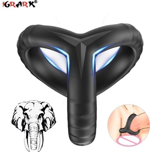 Silicone Penis Rings Cockring Sex Toys for Men Masturbator Male Chastity Belt Adult Game Couple Erotic Product Massage Tool Shop