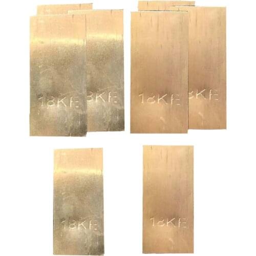 Gold Soldering Sheet Plate Handmade Craft Jewelry Welding Plate For Metal Forming Stamping Jewelry Tools