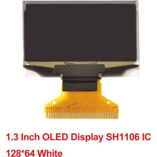 1.3 0.91 0.42 Inch OLED Display SH1106 IC SSD1306 IIC Interface 14Pin Resolution 128X64 12864 72X40 128X32 White Blue DC 3.3V-5V