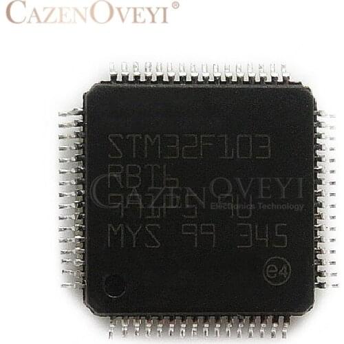 2pcs/lot STM32F103RBT6 STM32F103 QFP-64 In Stock