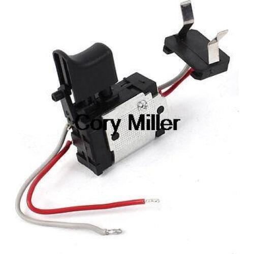 24VDC 5-15A Momentary Wired Trigger Switch for Impact Drill